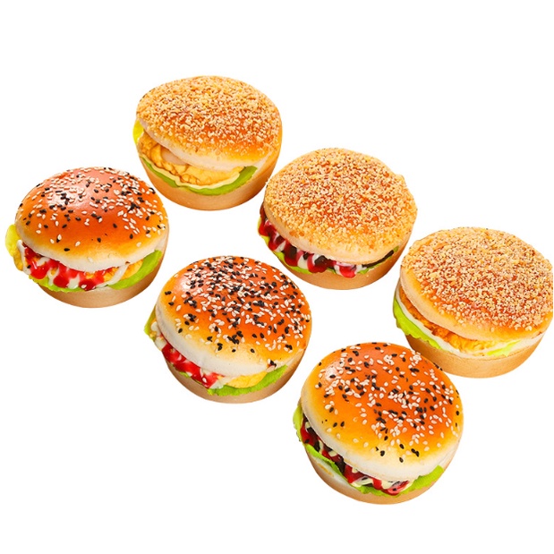 J3 - Mainan dummy food miniatur makanan cake burger