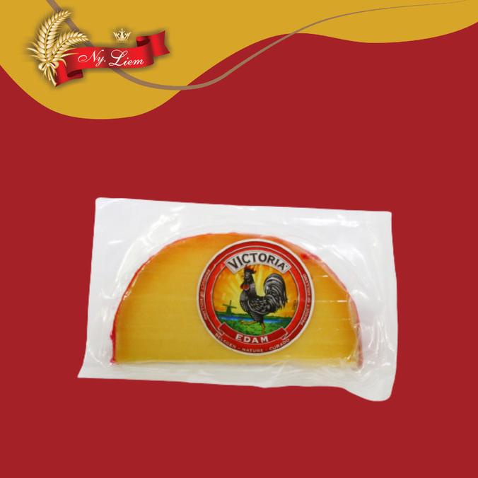 

VICTORIA / DE JONG Edam Cheese / Keju Edam 300 gram (GOJEK/GRAB ONLY) TERLARIS TERPERCAYA ORIGINAL