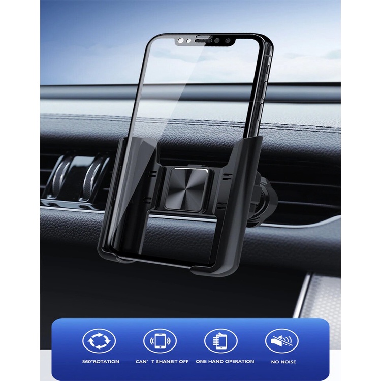 Air Vent Car Phone Holder HP Ventilasi AC Mobil Truk Dudukan HP 360°