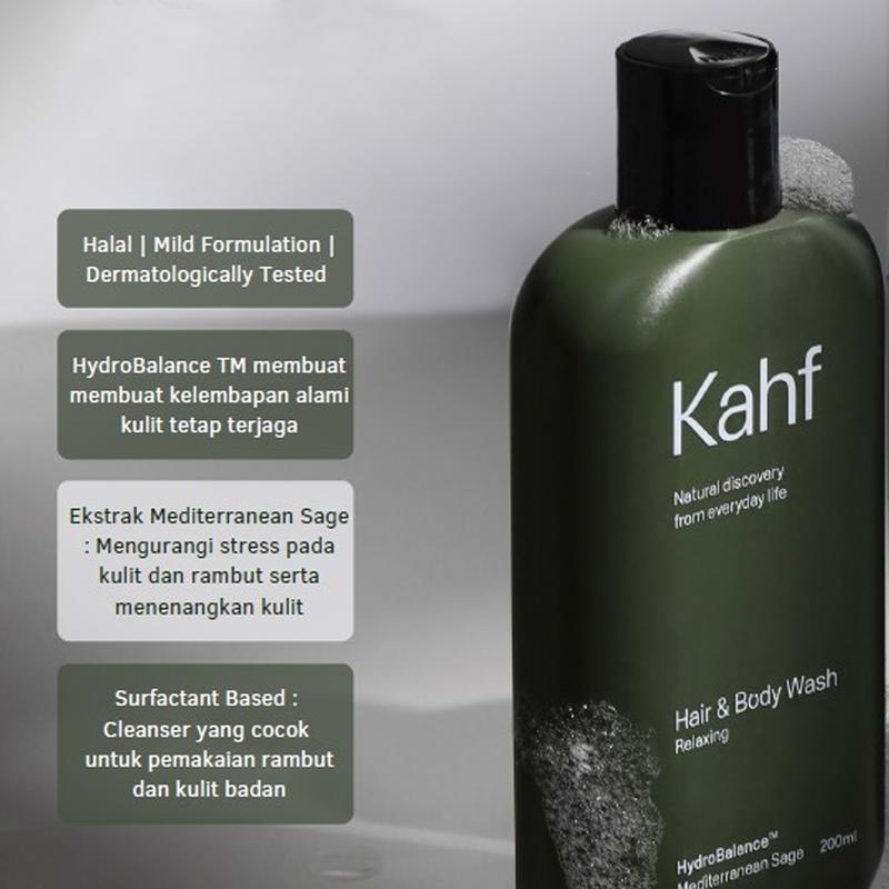 Qeila - ORIGINAL BPOM Kahf Body Wash 200 ml - All Variant