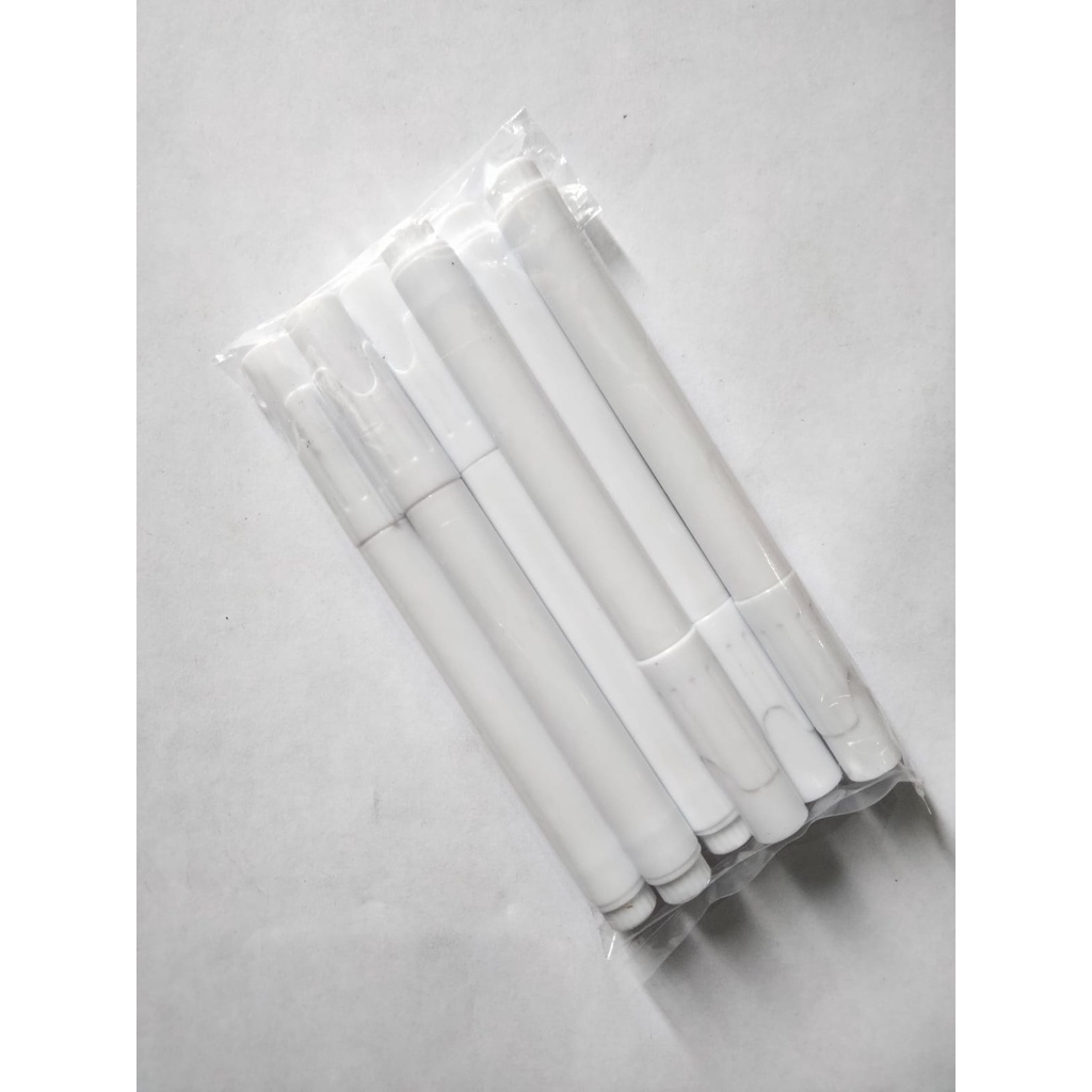 6pcs Spidol Kapur Cair Warna Putih Bisa Dihapus Berkapur OSM-ST0092