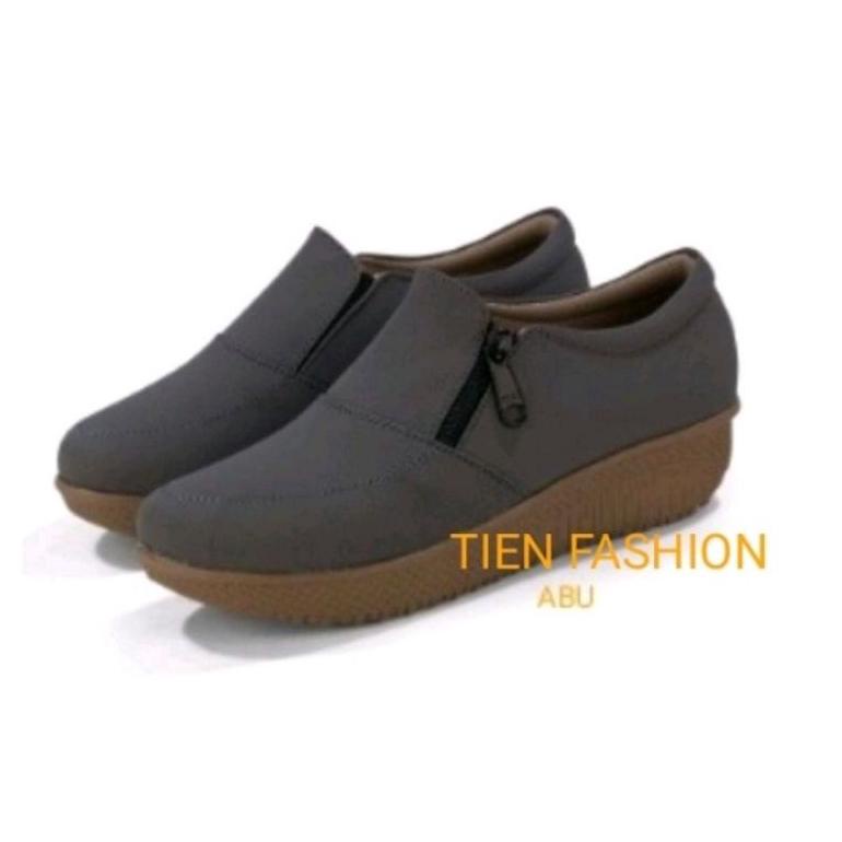 (G-S5S)(➸) SEPATU SLIP ON WANITA AQILA SEPATU WEDGES ORIGINAL FEENOK (RESLETING SAMPING) REALPICT BY