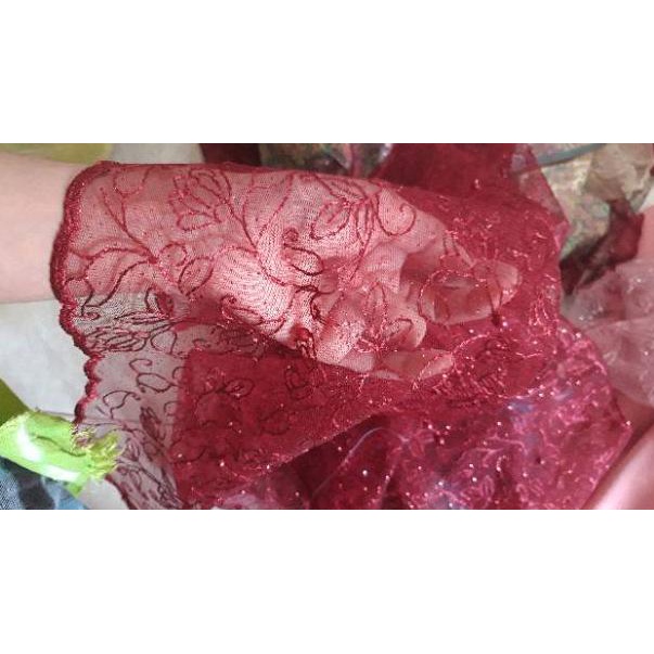 Harga Bersahabat Outer pearl mutiara Daisy / Cape pearl Daisy / Cape tile Daisy mutiara / Kebaya tul