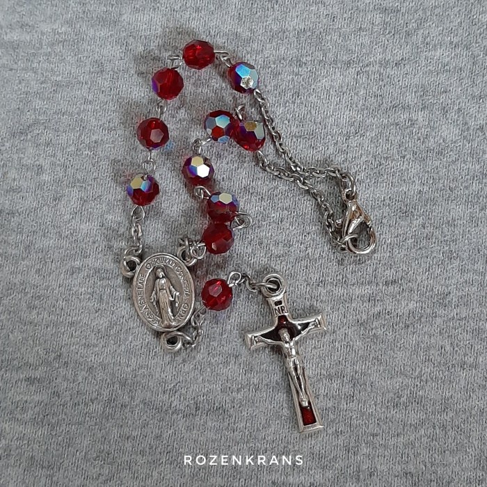 Rosario - Gantungan Spion Rosario Crystal Swarovski - Hollishop