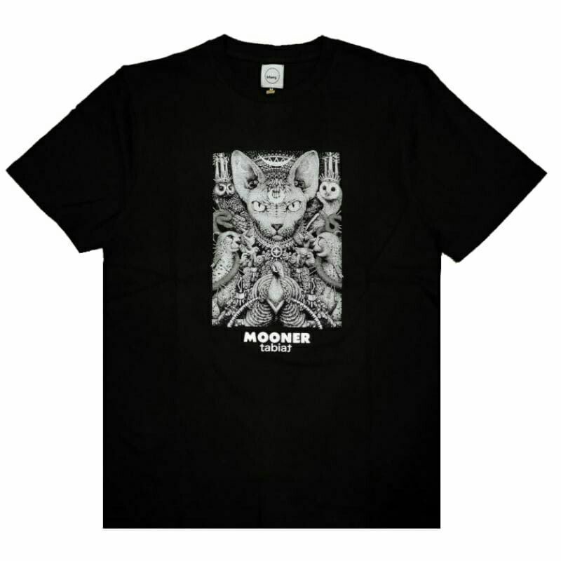 Mooner - Tabiat T-Shirt Mooner New Merchandise Kaos Band Kaos Musik