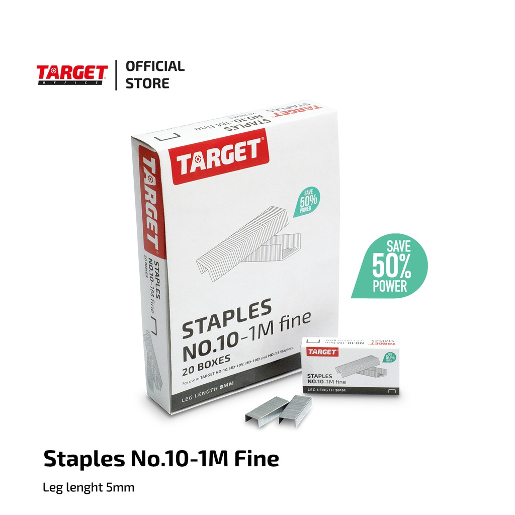 

Target - Staples No. 10 ISI 20
