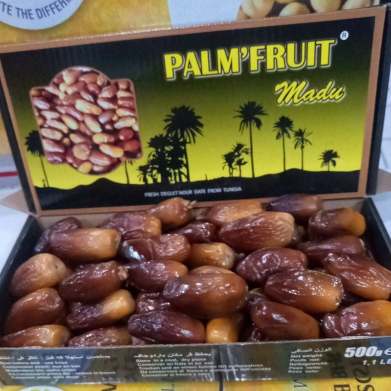 Kurma palm fruit madu non tangkai 1 kg