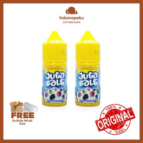 JUTA SALT MIX BERRIES YOGURT JUTA SALT 30ML ORI by RSR BREW X VAPEBOSS