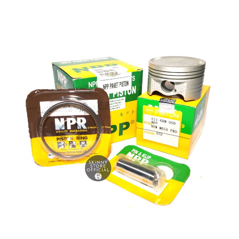NPP Piston kit motor Honda New megapro - Verza (KRM) ukuran Standar - 25 - 50 - 75 - 100 - 125 - 150