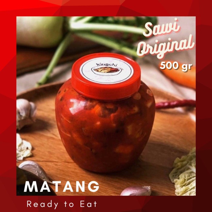 

Kingchi Kimchi 500Gr Tx0333