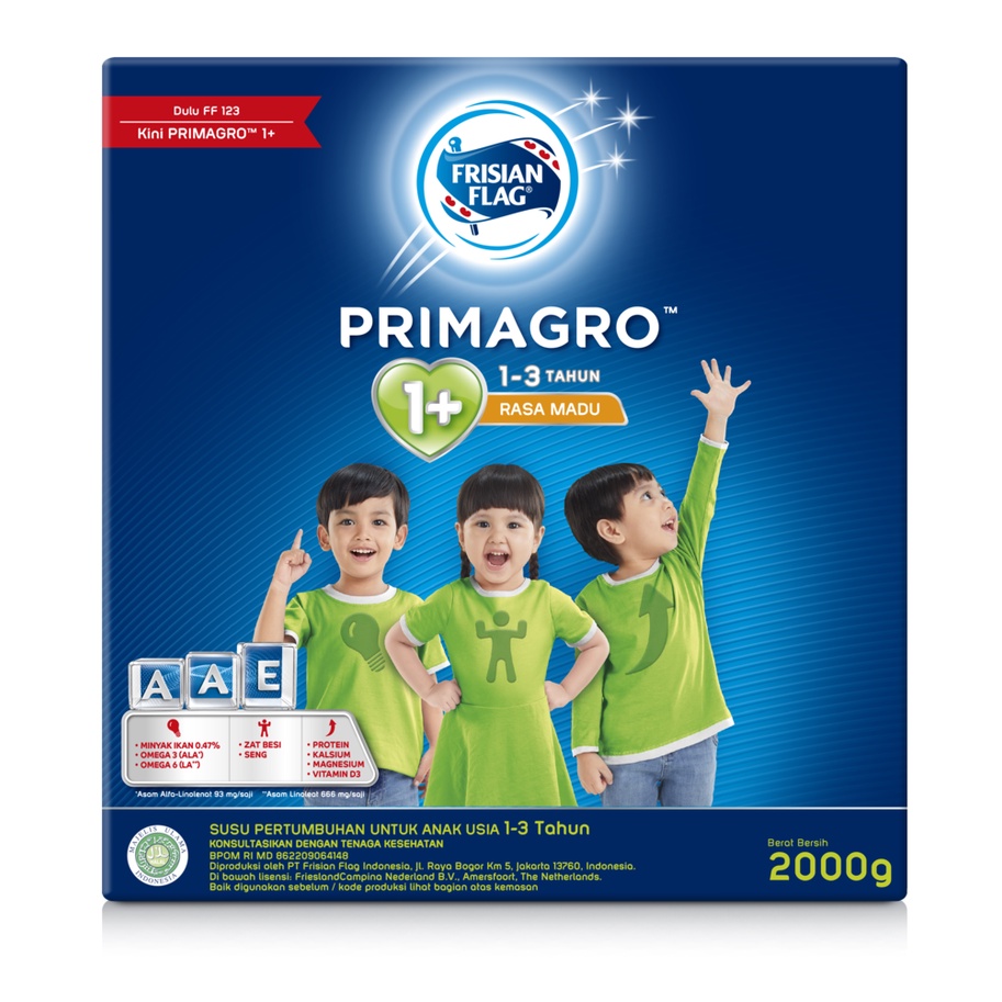 Frisian Flag Primagro 1+ 2000gr Box