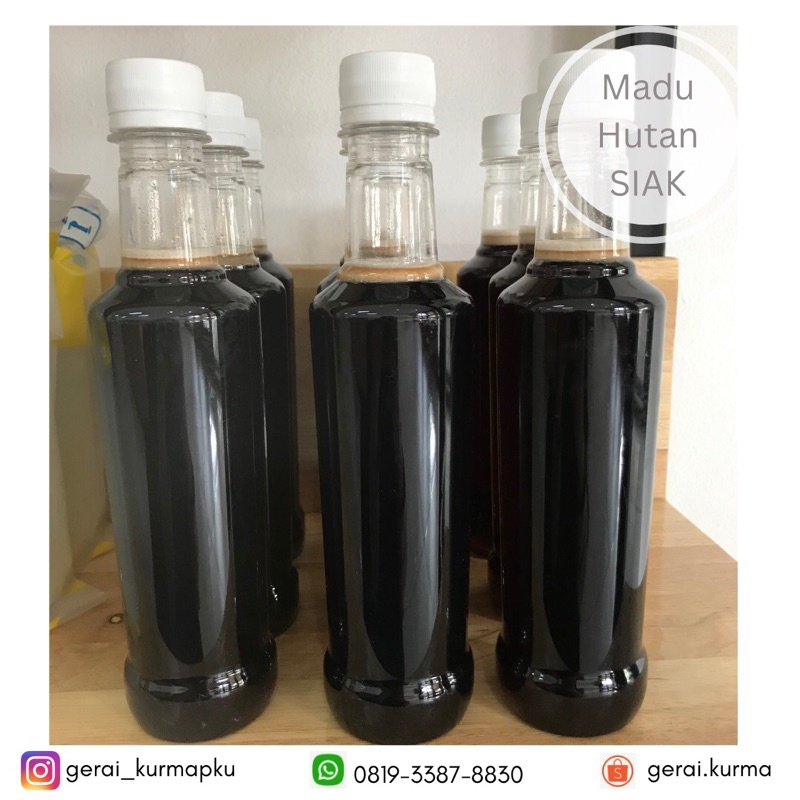 

MADU HUTAN SIAK / MADU HUTAN ASLI / MADU HITAM MANIS