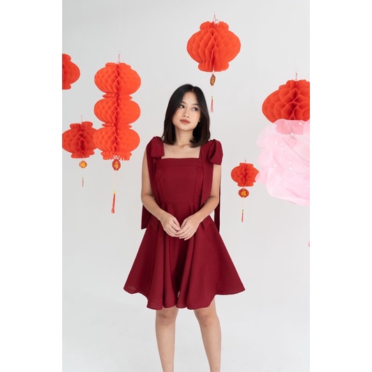 IWEARGRACIE - CHLOE DRESS / DRESS WANITA / MIDI DRESS