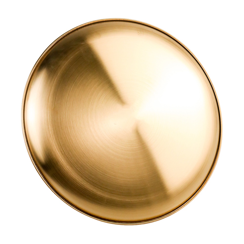 Piring Aesthetic Stainless Steel - Piring Nampan Baki Eropa Style 14 CM
