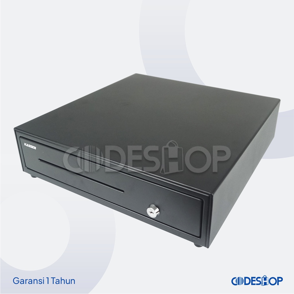 Kassen K410 Cash Drawer Laci Kasir Bahan Metal K-410