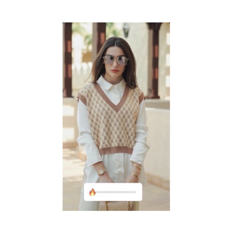 Buttonscarves Vest Benang Jarum Vest