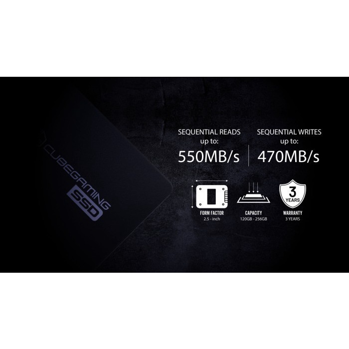 SSD Cube Gaming 512GB M.2 NVME PCIe Gen3x4