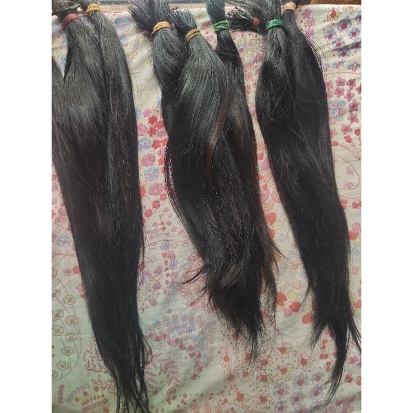 rambut sambung asli 30- 35 cm