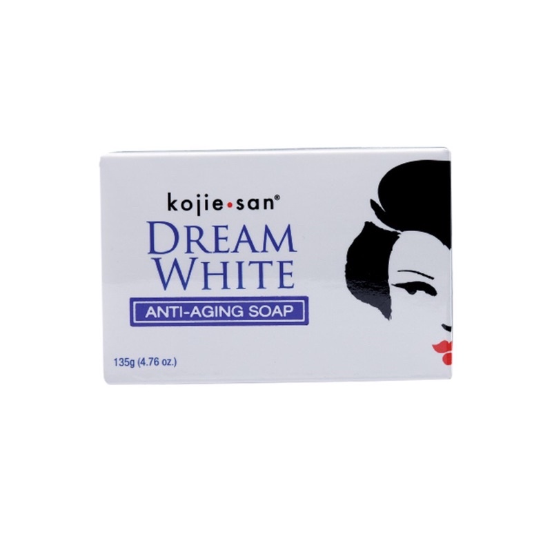 KOJIE SAN Kojic Acid Skin Lightening Soap 65gr / 135gr  / Dream White Anti Aging Sabun Pencerah Kulit Wajah &amp; Badan Original 100%