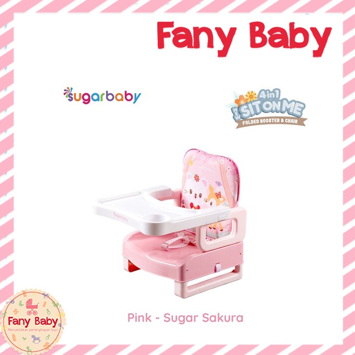 SUGAR BABY 4IN1 SITONME FOLDED BOOSTER &amp; CHAIR