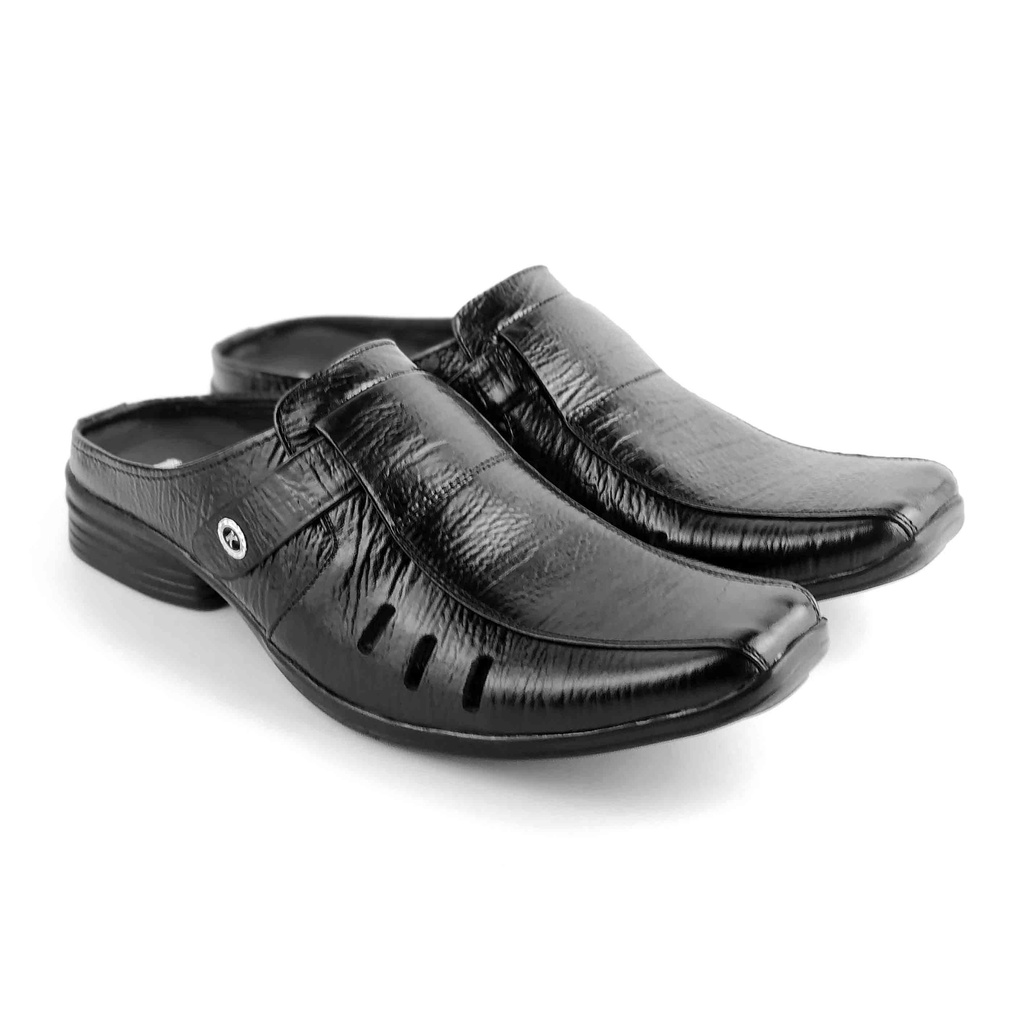 Sepatu Pantofel Pria Model Selop Semi Formal SL 72 +