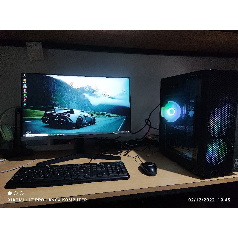 pc gaming editing rendering core i7 feat rx 580 8gb ram 16gb