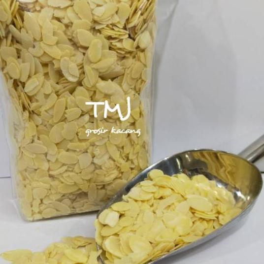 

limited STOCK!ALMOND SLICE MENTAH 500gr (irisan tipis)|SQ6