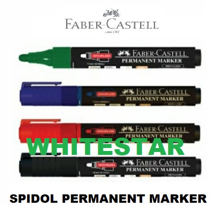 

spidol permanent faber castell