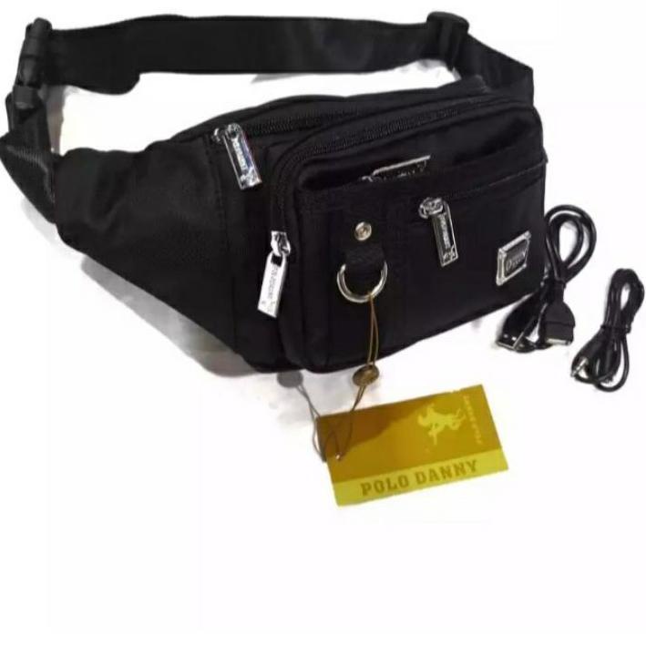 Dijamin Ori>/ TAS WAISTBAG, TAS PINGGANG,TAS DADA,TAS SLEMPANG. Tas polo danny