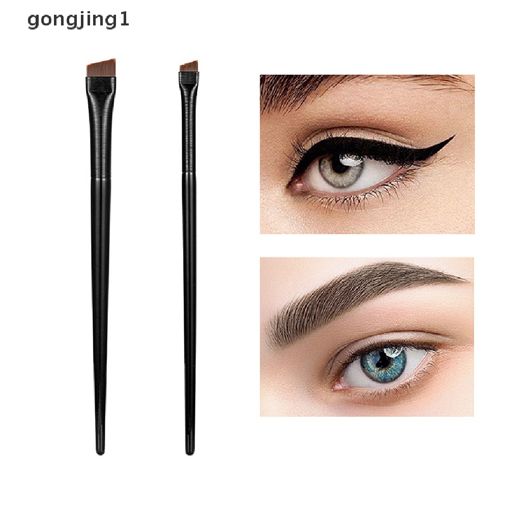 Ggg Sikat Alis Super Tipis Eyeliner Brush Rambut Sintetis Siku Tajam Alat MakeUp ID