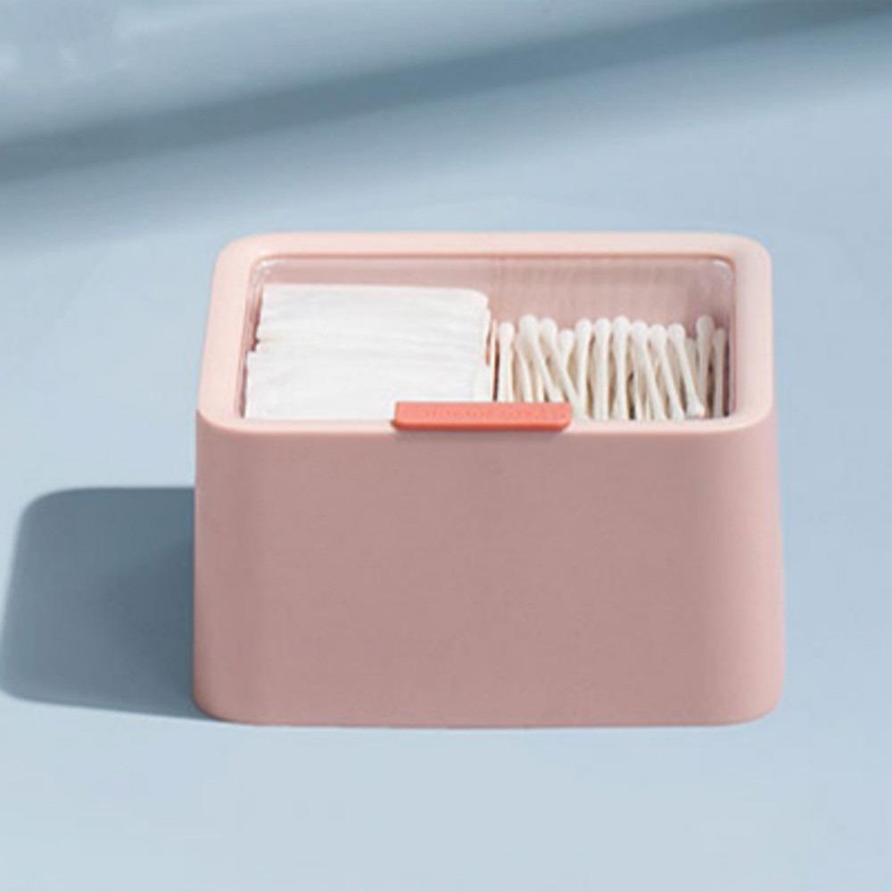 R-FLOWER Kotak Penyimpanan Portable Multi Fungsi Double-layer Makeup Organizer