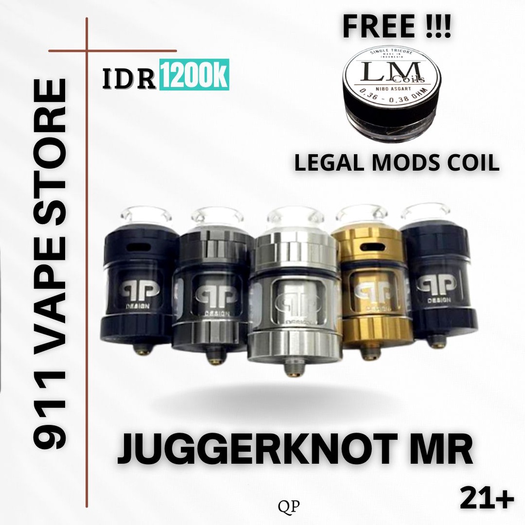 JUGGERKNOT MR RTA by QP Design (Free Legalized Black)