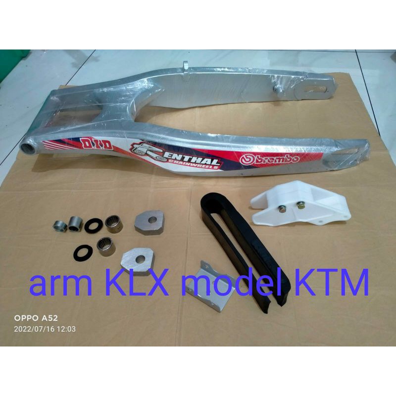 swing arm klx dtracker 66cm model ktm supermoto komplit