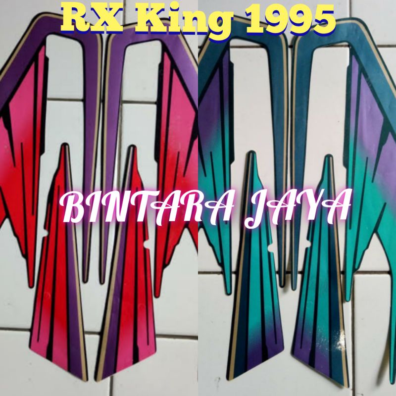 Sticker Lis Striping Yamaha RX King Tahun 1995