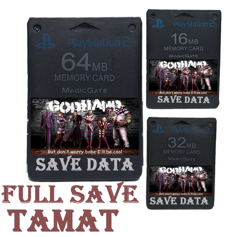 memory save data 101game tamat/memory card ps2 save tamat
