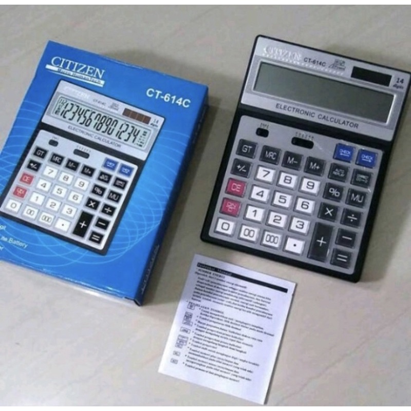

Kalkulator / Calculator Citizen, Fukuta, Himawari, dll Kalkulator Dagang