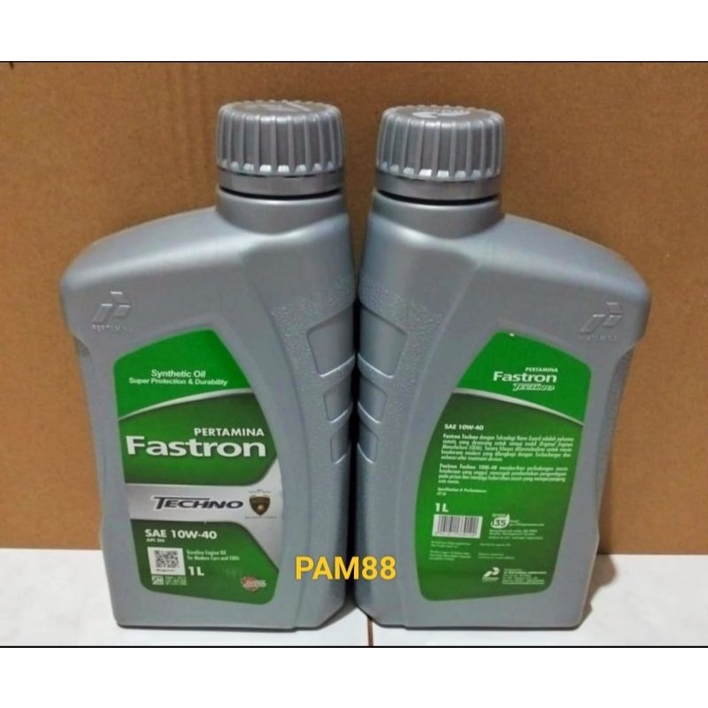 Oli FASTRON Techno hijau...1 liter..10 W - 40