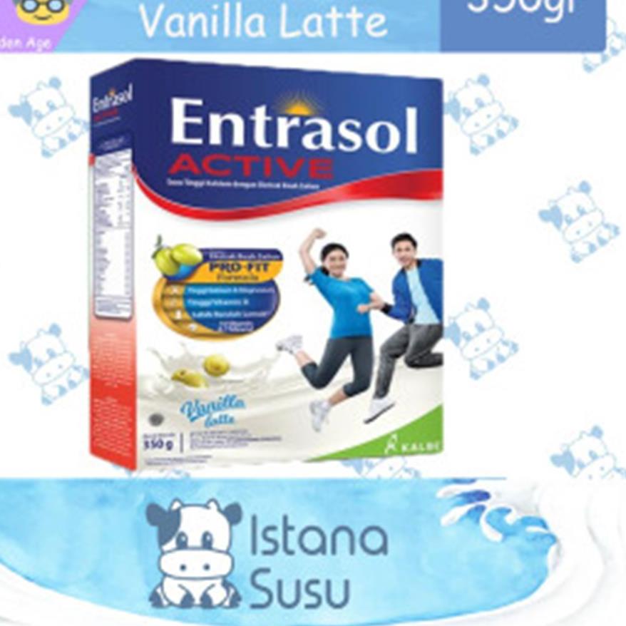 

Kirim Langsung ENTRASOL ACTIVE VANILLA LATTE 350 GR,