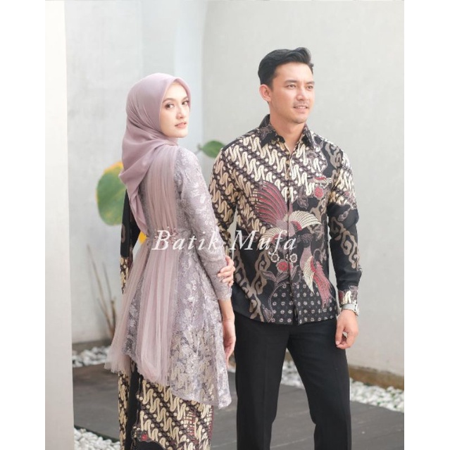 SET COUPLE KEBAYA ZARA SERIES MAUVE | KEBAYA MODERN KEBAYA LAMARAN TERBARU