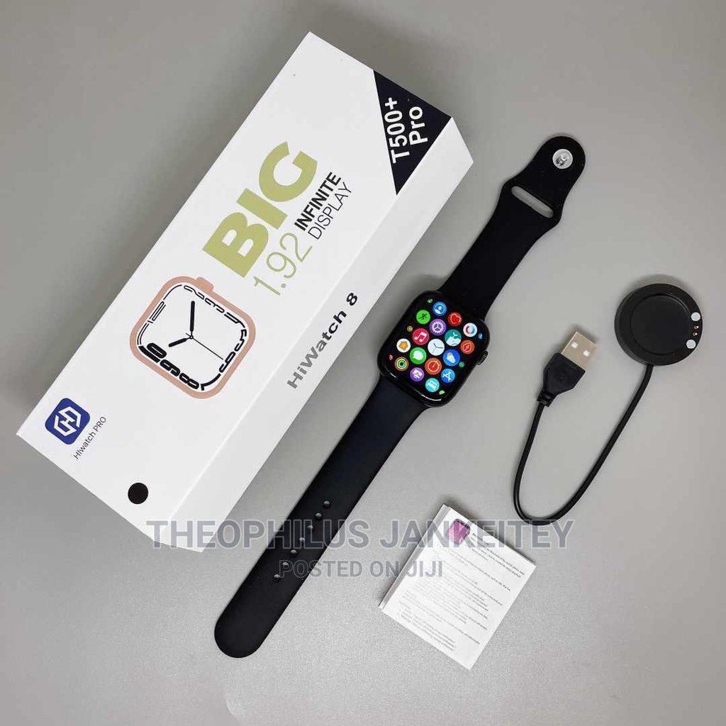 (Ori Bergaransi) SmartWatch Series 7 T500+Pro / T500 Plus Pro / W26+Pro Full Layar (Bisa Custom Foto | Telponan | Notifikasi Wa dll | Jam Tangan Pintar