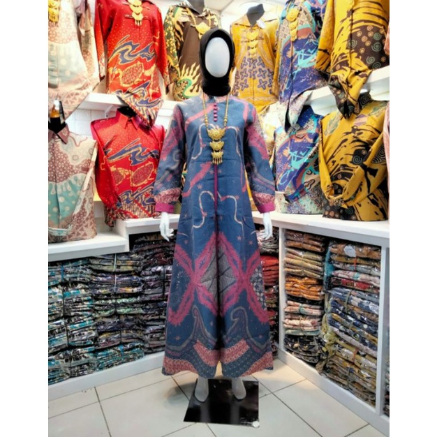 GAMIS BATIK BAHAN DOBBY PREMIUM THAMRINCITY
