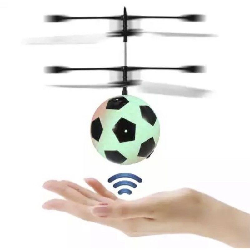 Mainan anak drone bola sensor tangan / flying drone ball / mainan keluarga