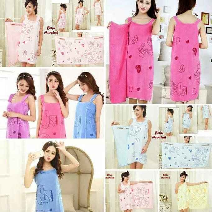 づ Handuk Baju / Baju Handuk / Handuk Baju Dewasa Kimono っ