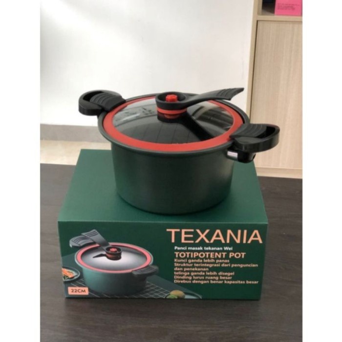 siap kirim] Panci presto texania 3,5L / panci presto TOTIPOTENT Pot 22cm