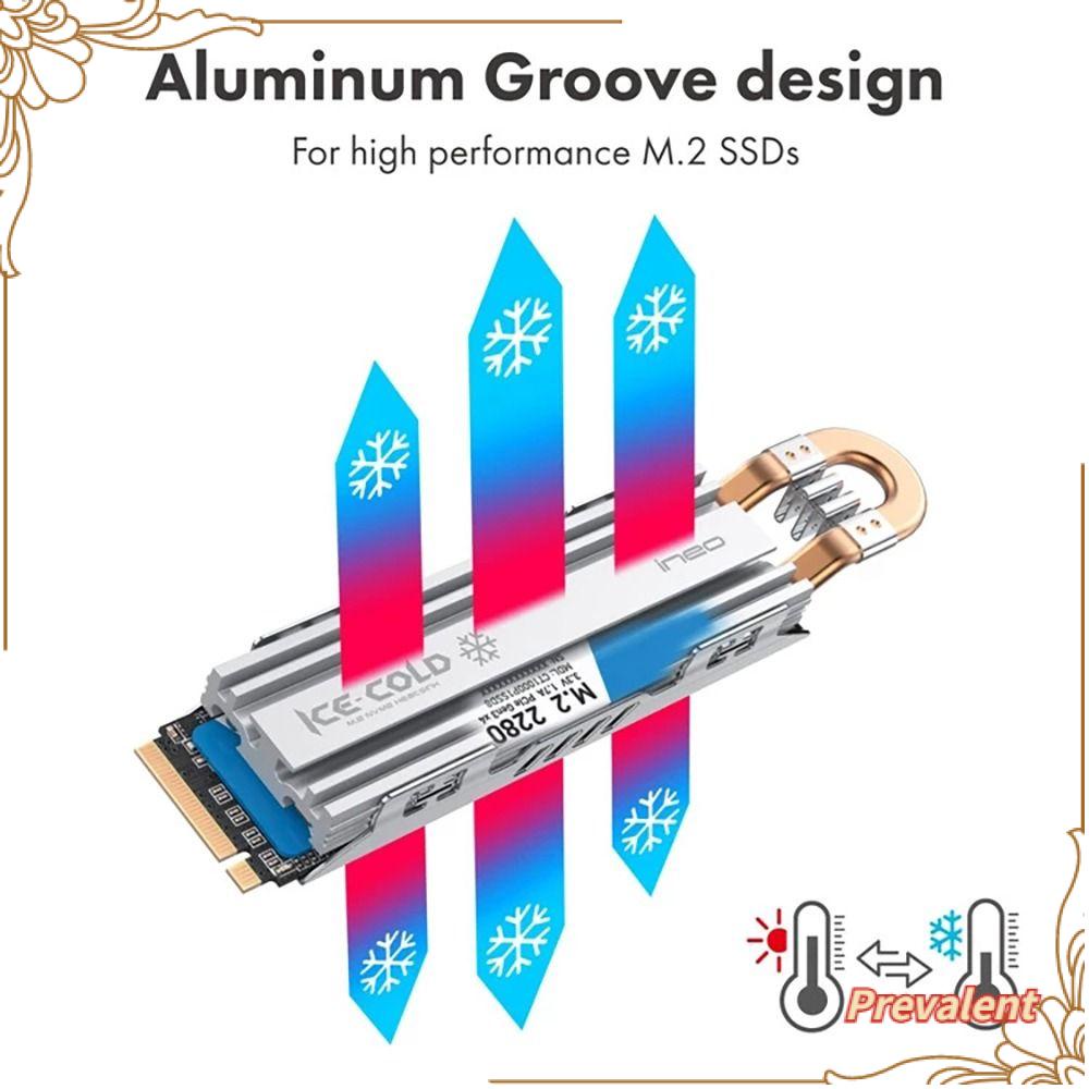 Preva SSD Heatsink Untuk PS5 Temperature Control Cooler NVMe Pendingin