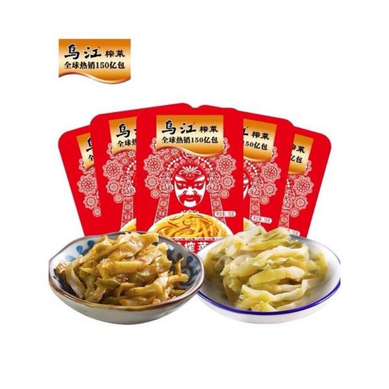 

Wujiang fuling zhacai / sawi asin siap saji 乌江榨菜