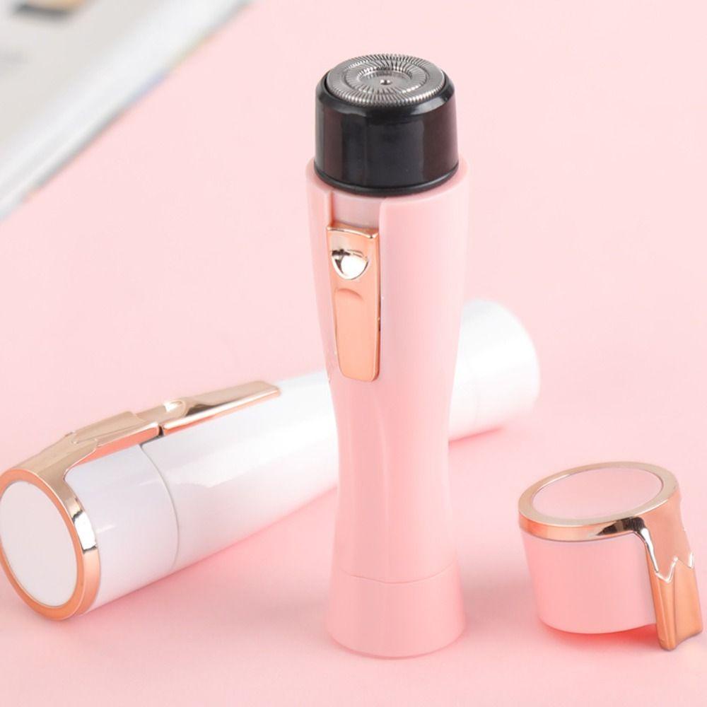 Mxbeauty Pemangkas Alis Elektrik Bentuk Lipstik Kaki Alat Kecantikan Lengan Kumis Perempuan Penghilang Bulu Wajah