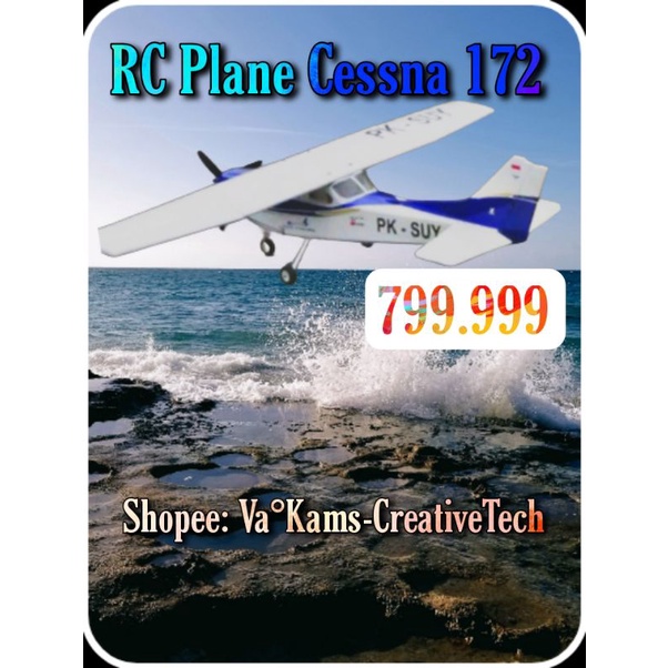 RC Plane Cessna 172 WS 120Cm 4 Channel