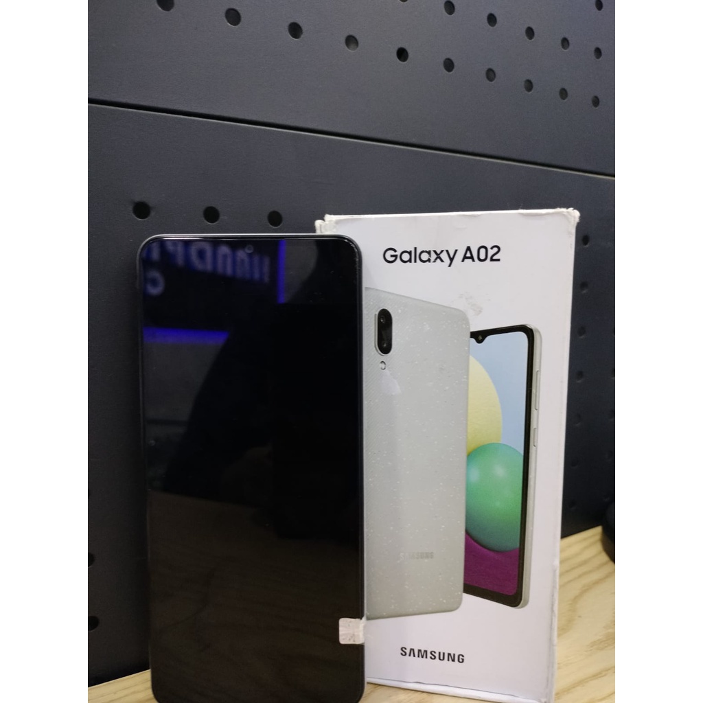 SAMSUNG GALAXY A02 3/32 GREY/ABU LIKE NEW (SECOND)