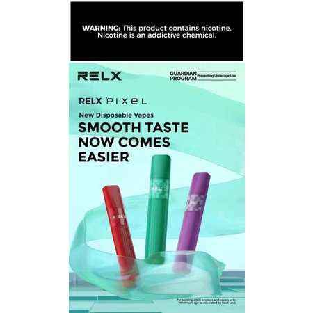 RELX PIXEL DISPOSABLE BAR 700 PUFFS ORIGINAL 100%